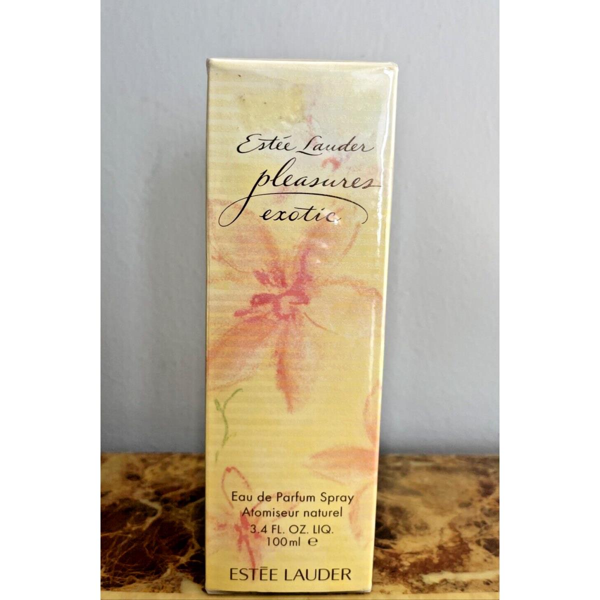 Pleasures Exotic by Estee Lauder 3.4 oz / 100 ml Edp Spray Women Perfume