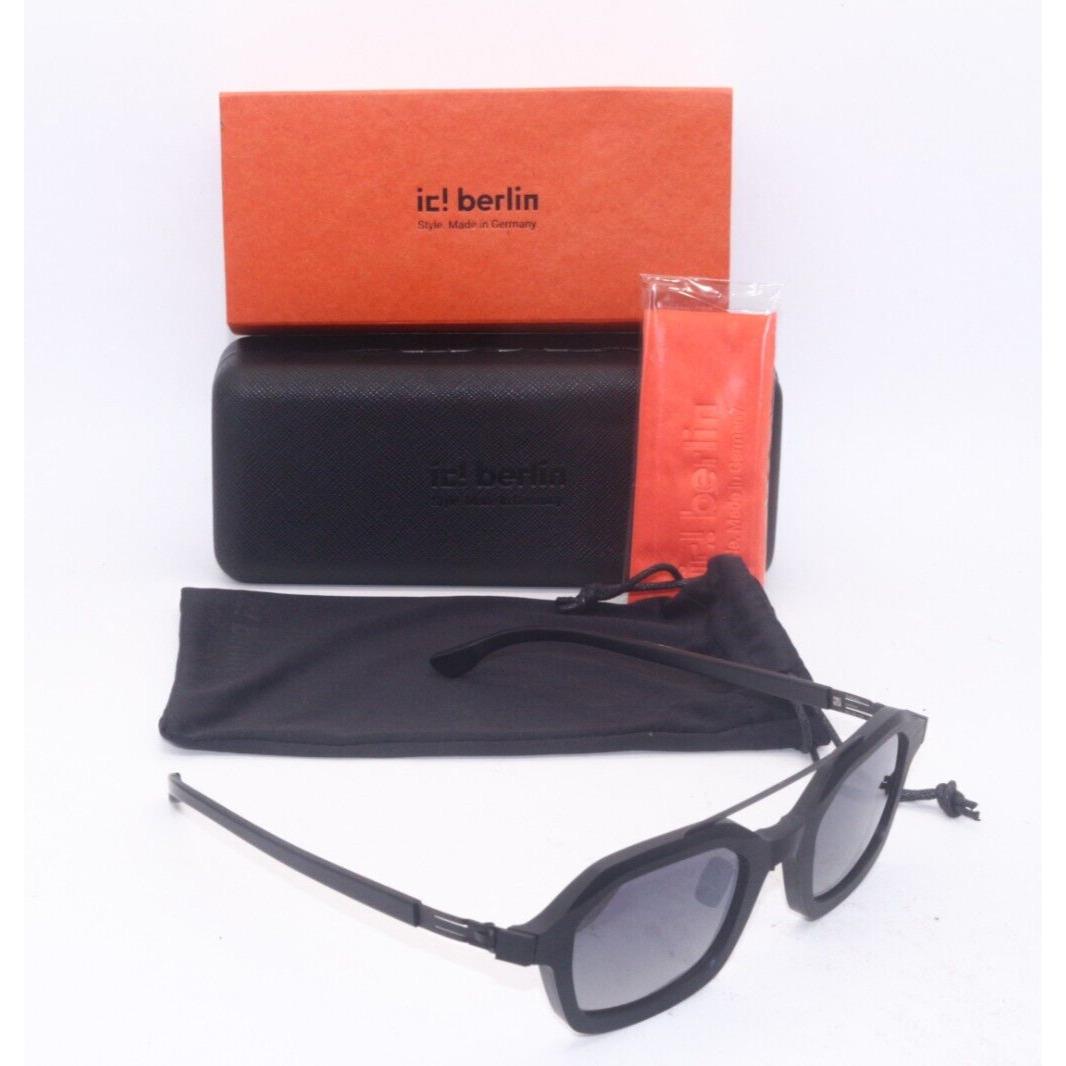 IC Berlin Model Graham Ecoblack Gradient Frames Sunglasses 49-25