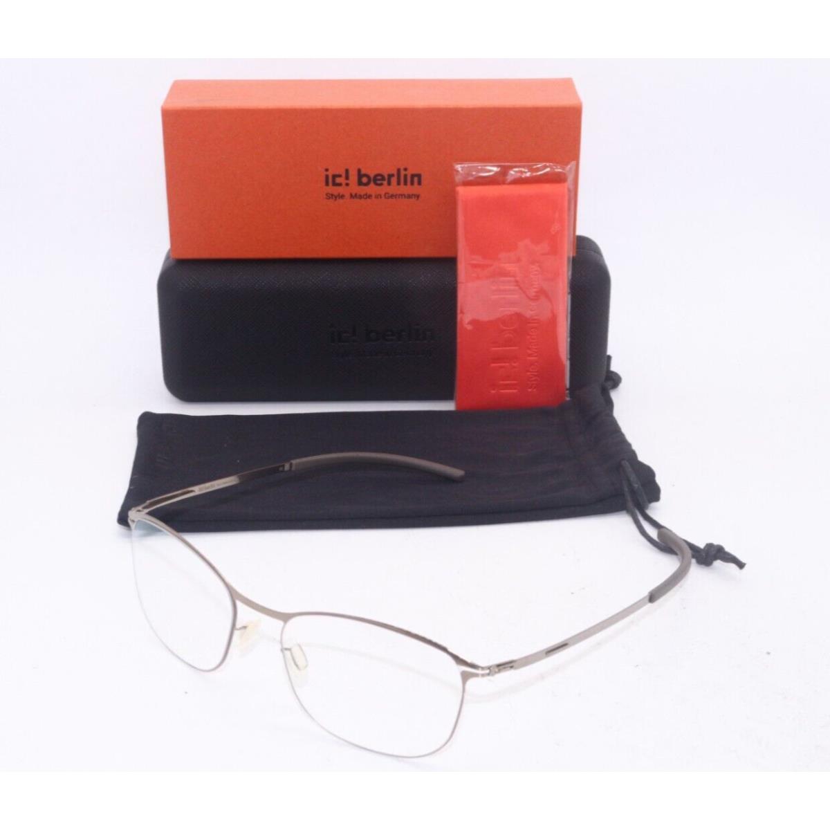 IC Berlin Model Sahel Shiny Bronze Frames Eyeglasses 52-17