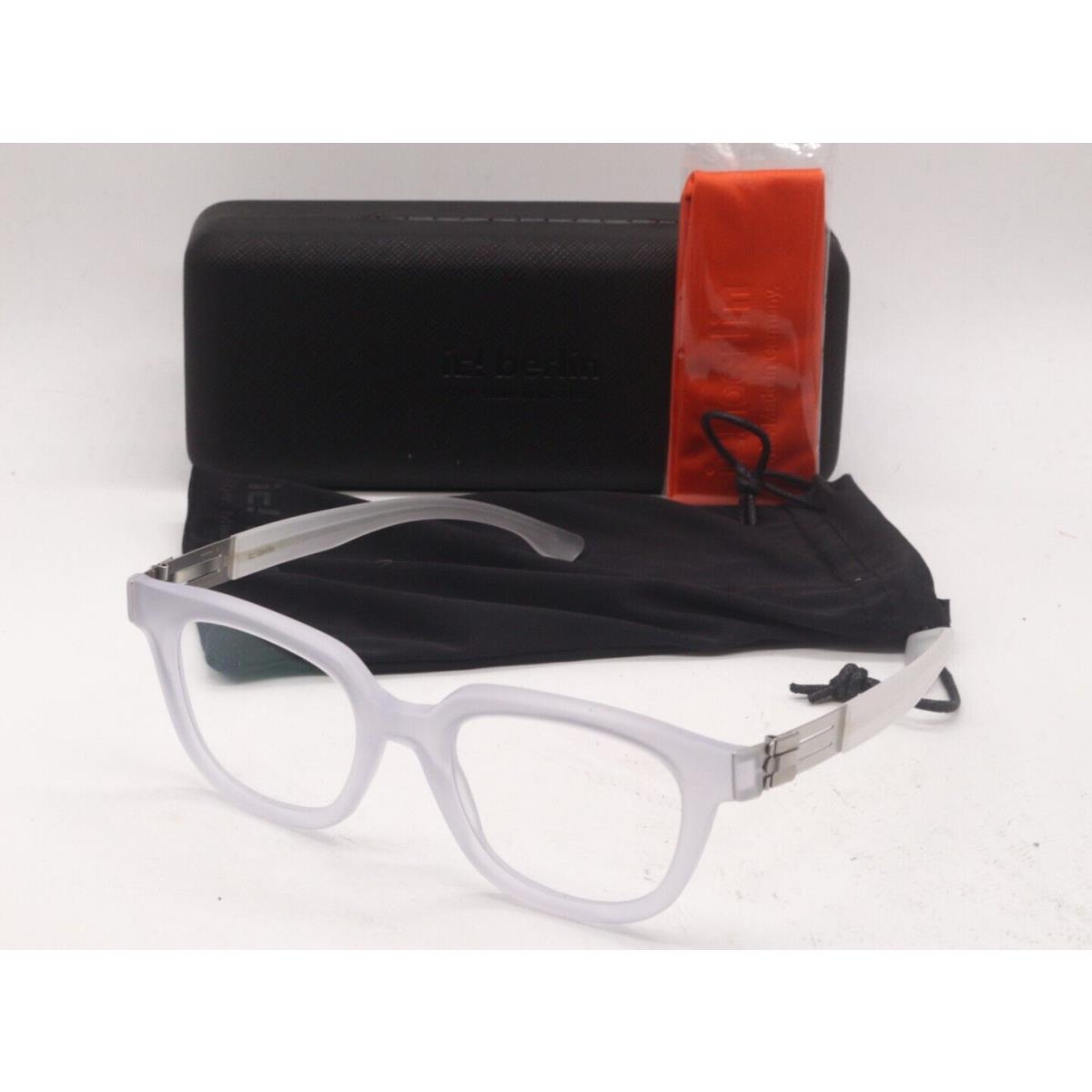 IC Berlin Model Gill Crystal Clear Frames Eyeglasses 50-22