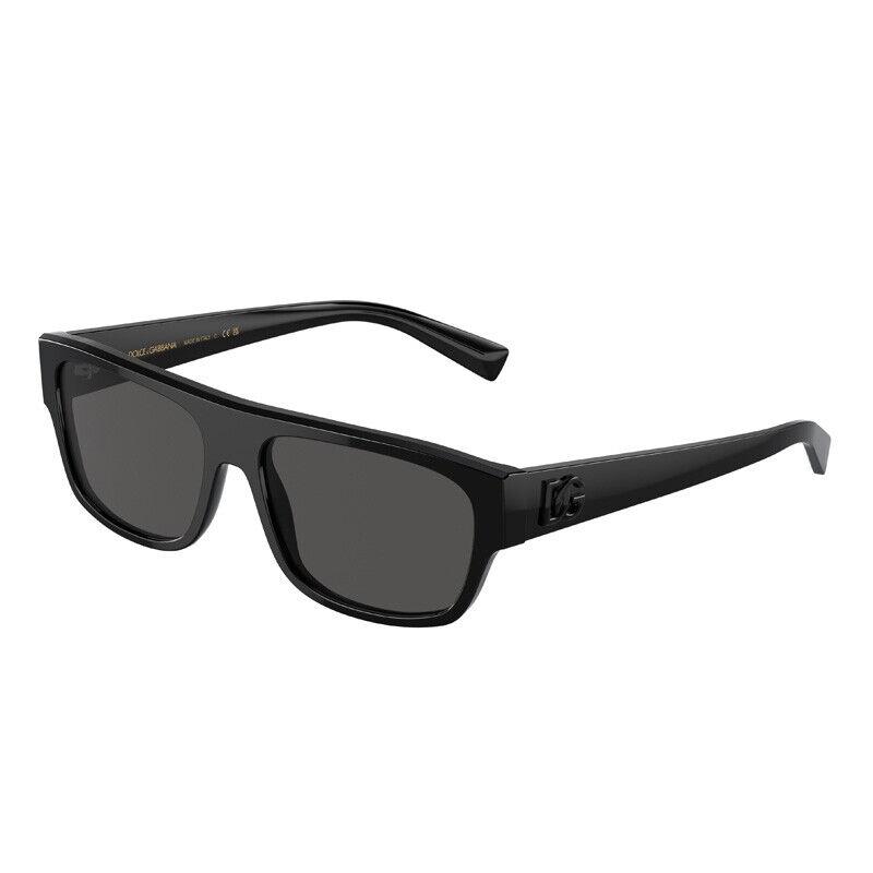 Dolce Gabbana DG4455 501/87 Black/dark Grey 57-16-145 Sunglasses