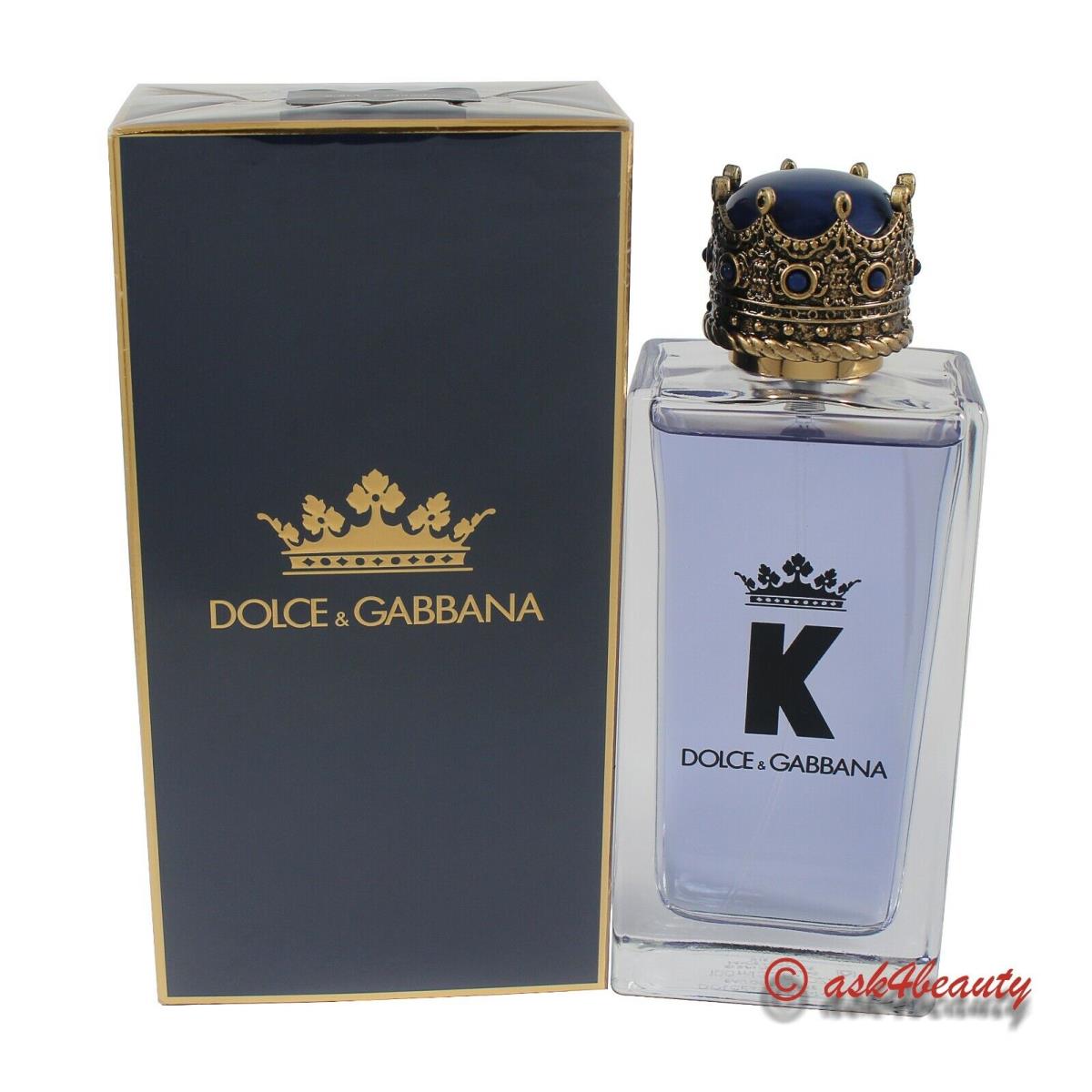 K By Dolce Gabbana For Men 3.4/3.3 oz Eau de Toilette Spray