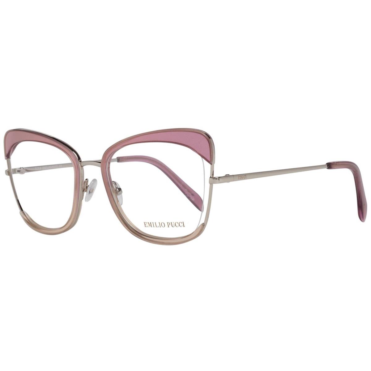 Emilio Pucci EP-5090 074 Pink Fade to Beige Eyeglasses 52/17/140