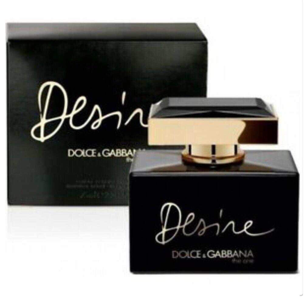 Dolce Gabbana Desire The One Edp Eau De Parfum Intense 2.5 Oz 1st Edition