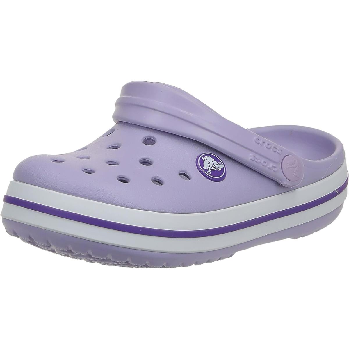 Crocs Little Kids Crocband Clogs Size:13K Color:white