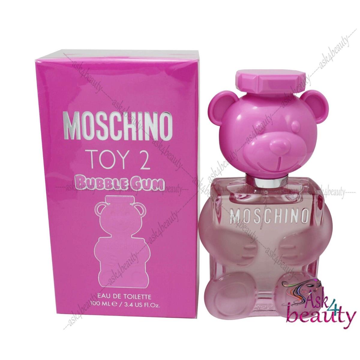 Toy 2 Bubble Gum By Moschino 3.4oz/100ml Edt Spray For Women