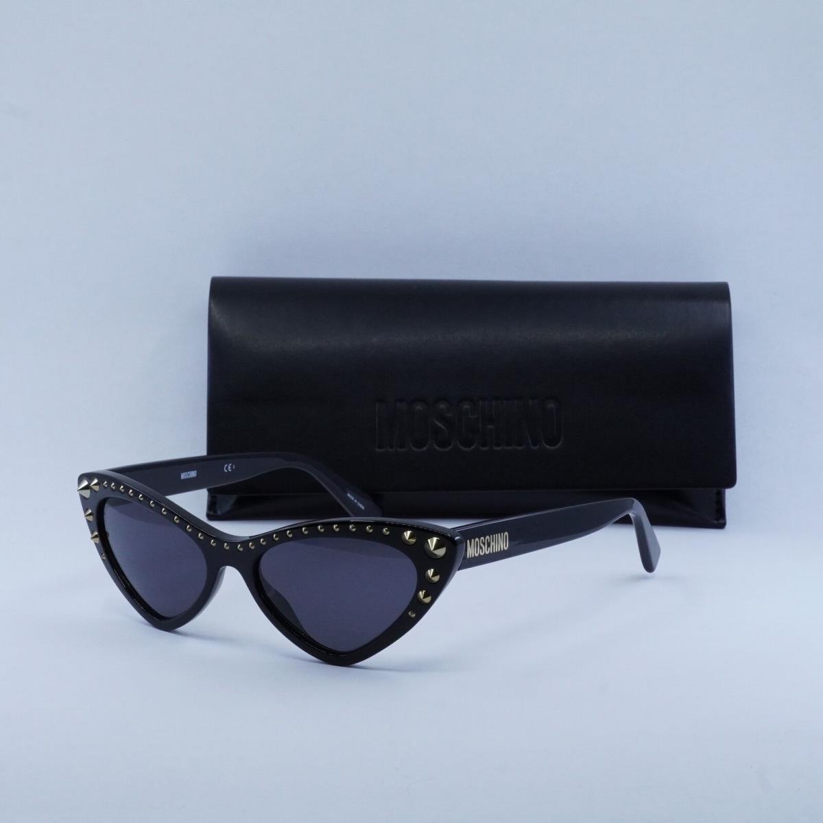 Moschino MOS093/S 0807 IR Black/grey 53-17-145 Sunglasses