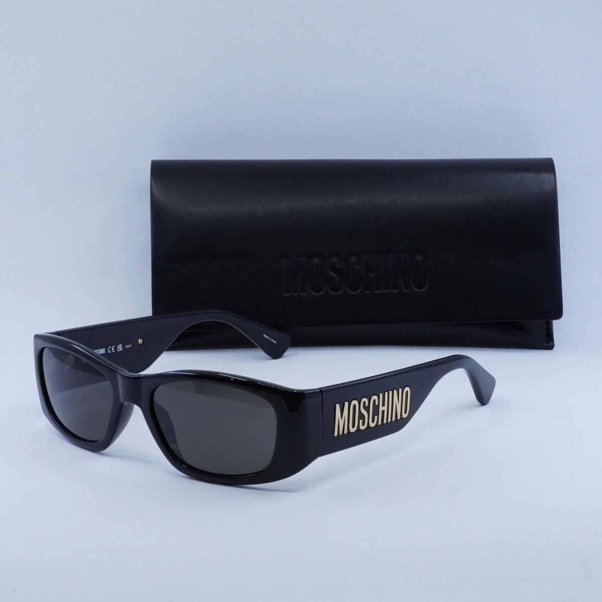 Moschino MOS145/S 0807IR Black/grey 55-18-135 Sunglasses