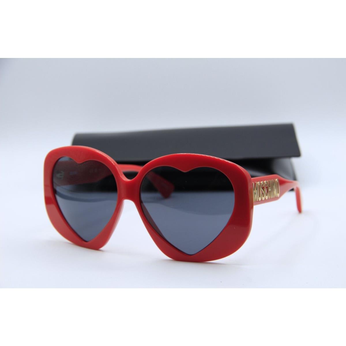 Moschino Mos 152/S C9AIR Red Gold Frames Sunglasses 61-14