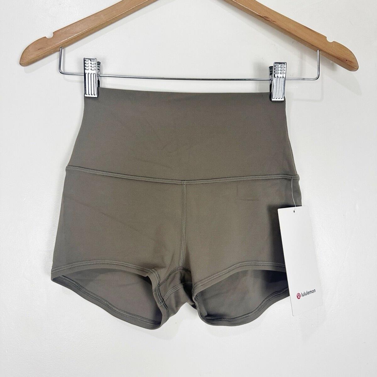 Lululemon Align High Rise Short 2 Nomad Size 4