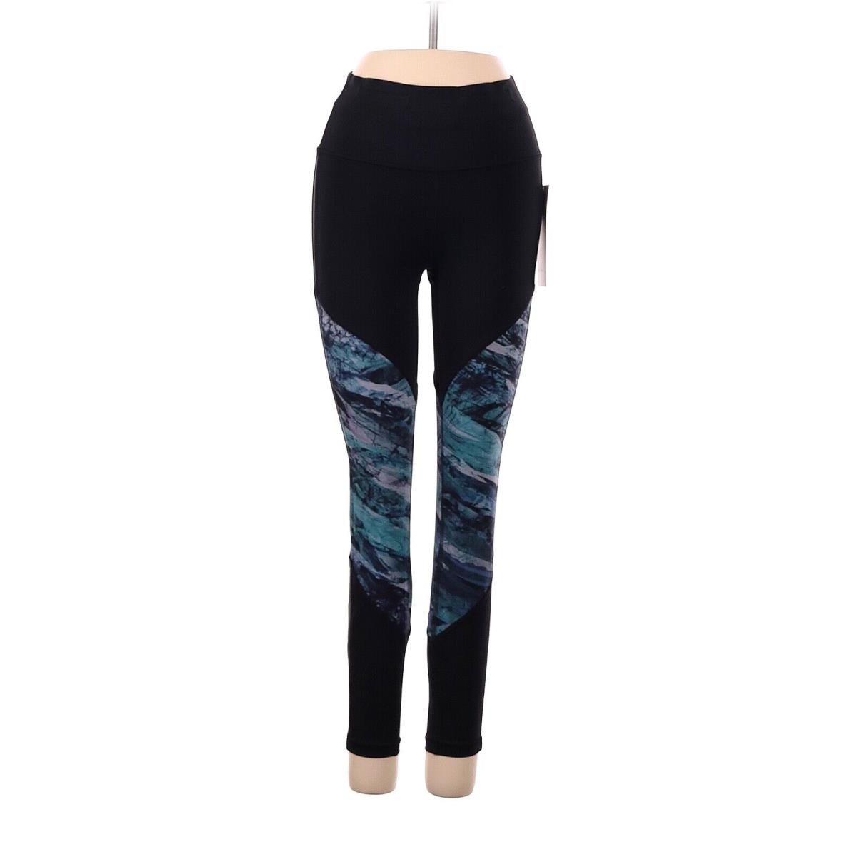 Lululemon Athletica Black Frozen Island Run to Reset Tight 25 Leggings - US 4