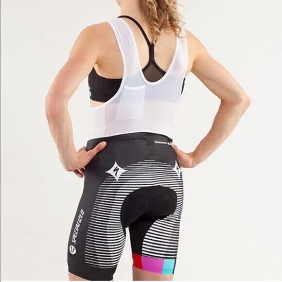 Women`s Lululemon Specialized Bibshort - Made In Italy - Size 4