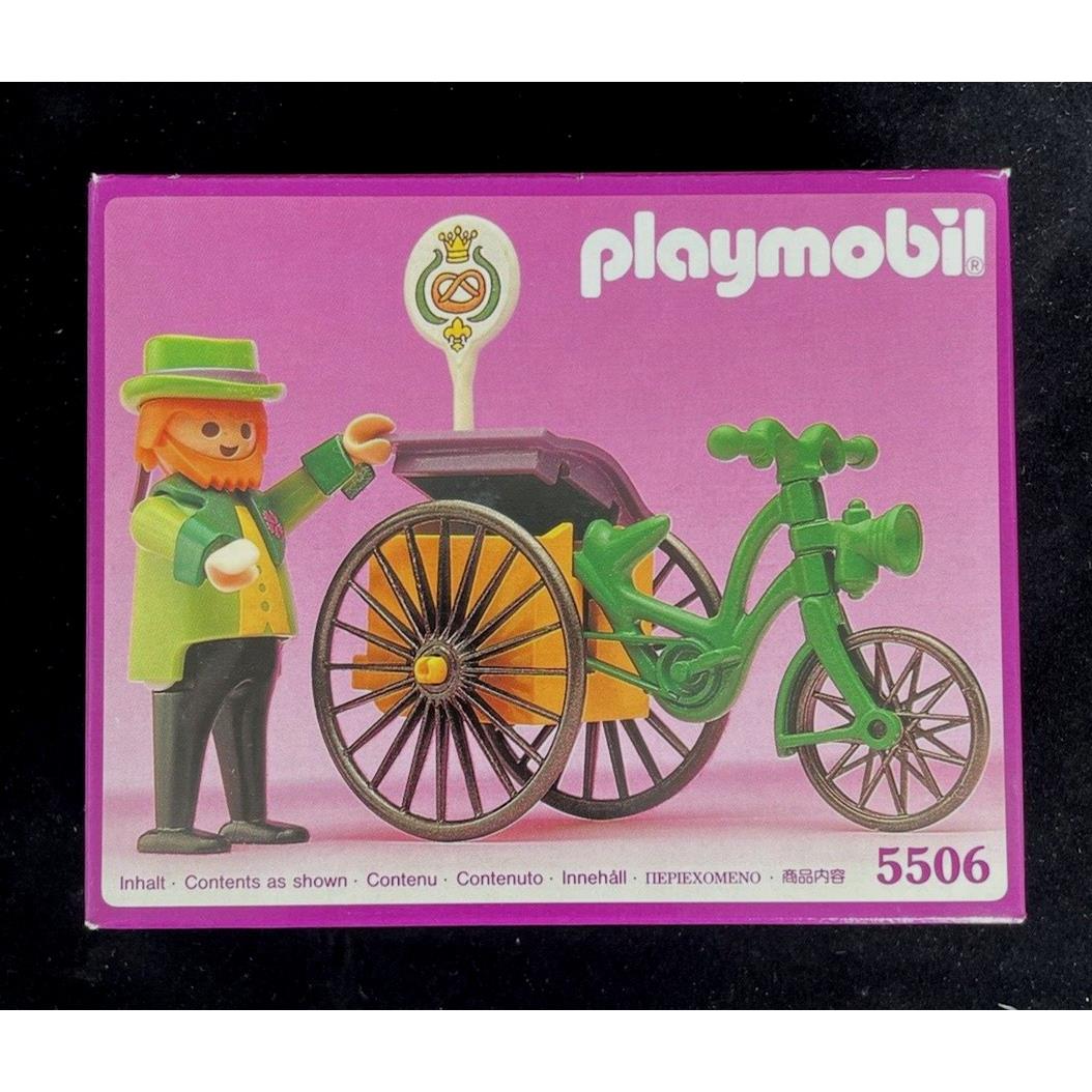 Playmobil 5506 - Victorian Pretzel Cart and Vendor Nisb 1990