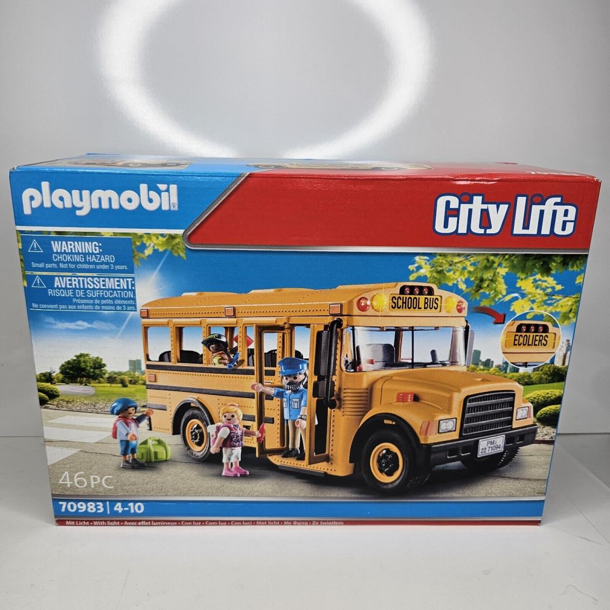 Playmobil City Life 70983 School Bus Driver Students