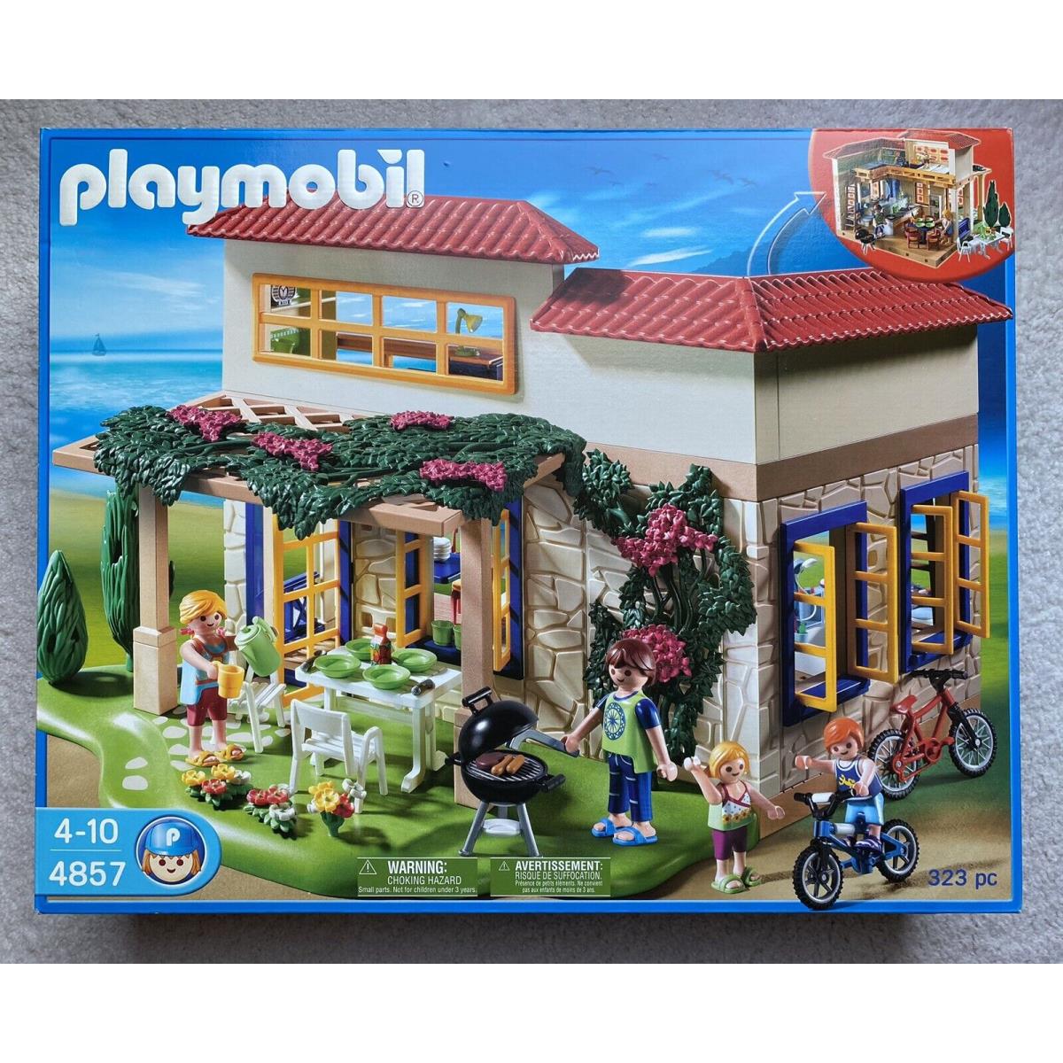 4857 Playmobil Summer Fun Vacation House Home Country Cottage Retired 2009