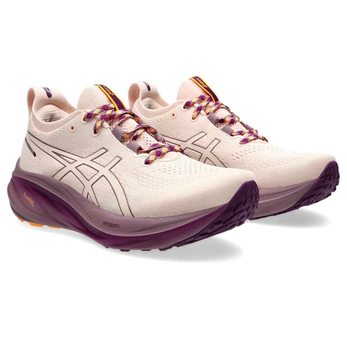 Woman`s Sneakers Athletic Shoes Asics Gel-nimbus 26 Trail