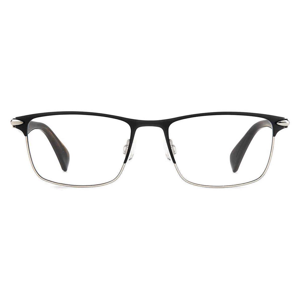 Rag Bone RNB7046 Eyeglasses Black Gray Horn 53mm