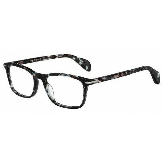 Rag Bone Rnb 7016 R8M Azure Havana Eyeglasses 53mm Frame