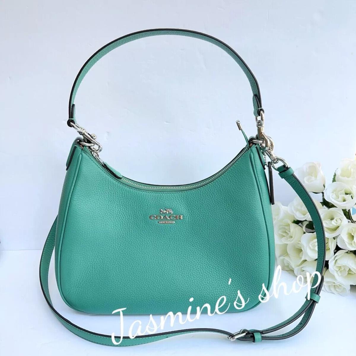 Coach Teri Hobo Shoulder Bag CJ517/ bright green