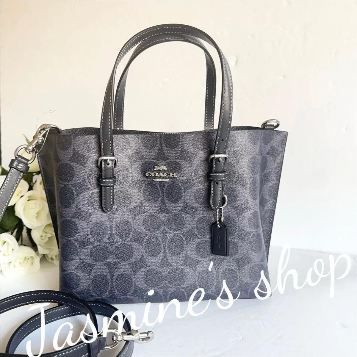 Coach Mollie Tote Bag 25 In Signature Canvas C4250/light navy