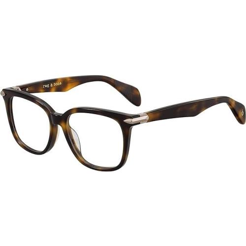 Rag Bone Women`s Square Eyeglasses 3008 0086 Dark Havana 50mm