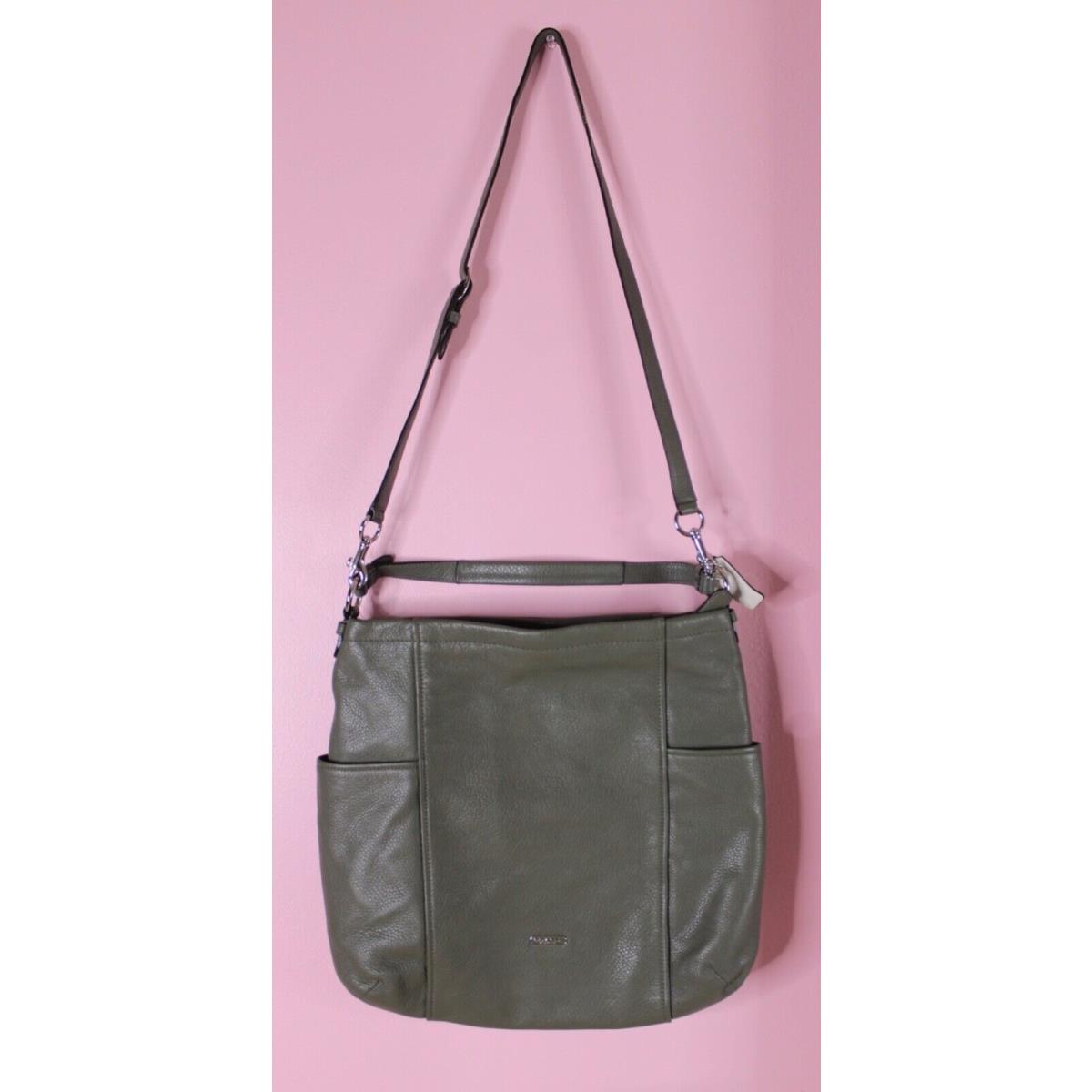 Coach Green Leather Bag