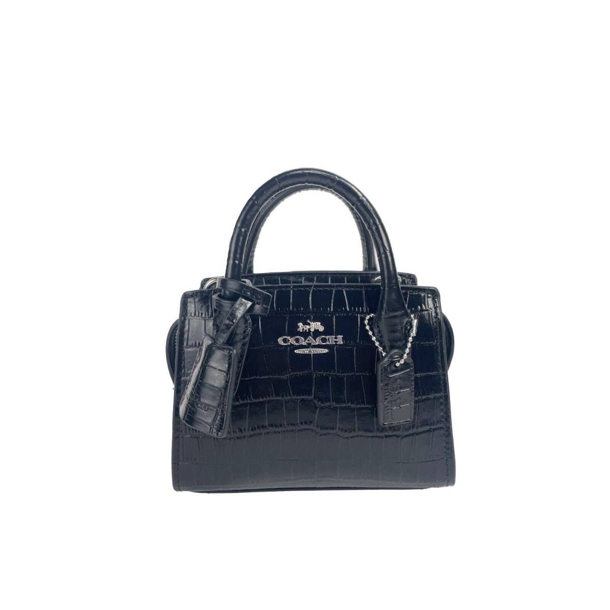 Coach CR209 Mini Andrea Croc Carryall Crossbody Bag