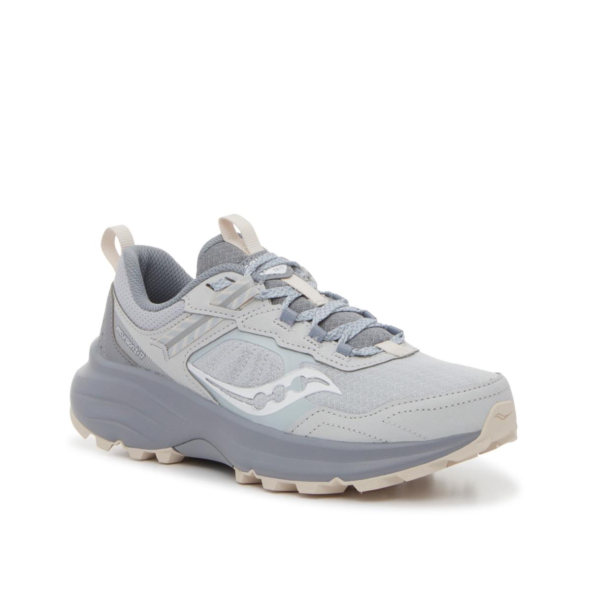 Woman`s Sneakers Saucony Excursion 17 Trail Shoe - Cloud/Flint Grey