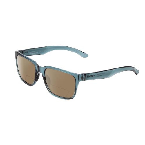 Smith Headliner Polarized Bi-focal Sunglasses Crystal Blue Green 55mm 41 Options Brown