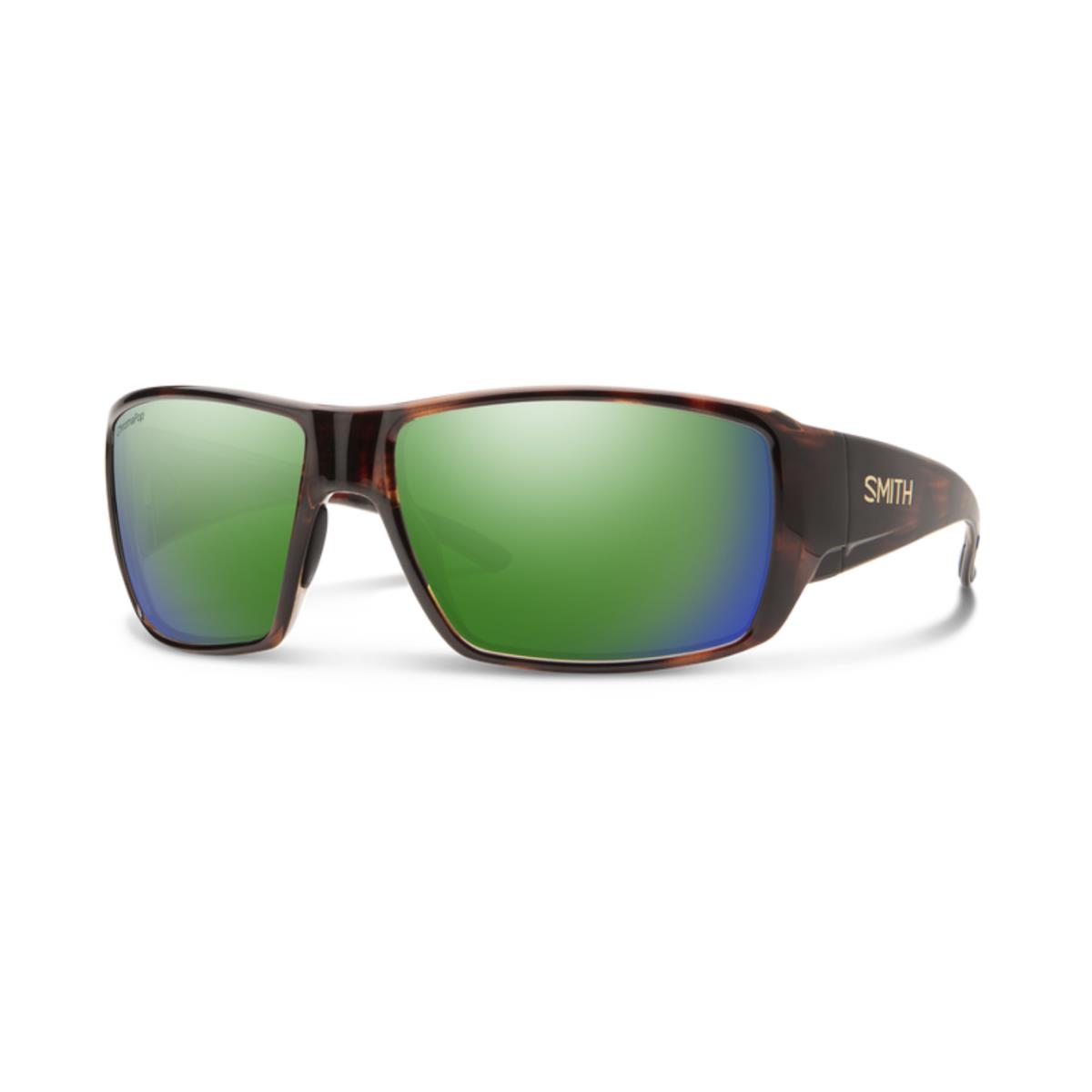 Smith Optics Guides Choice Polarized Sunglasses - Frame: Tortoise, Frame/Lens: Tortoise/Green Mirror Lens