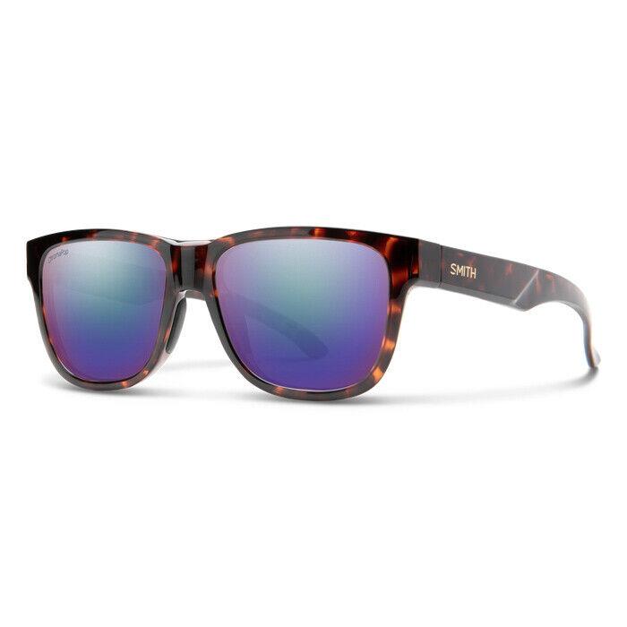 Smith Lowdown Slim 2 Sunglasses - Tortoise - Chromapop Polarized Violet Mirror