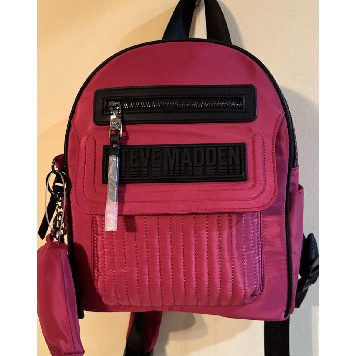 Steve Madden Fuschia Bidris Backpack Crossbody