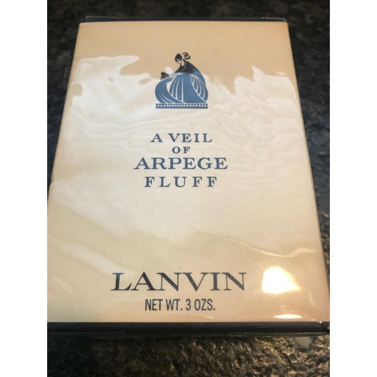 Vintage Lanvin A Veil OF Arpege Fluff 3 OZ IN Cello