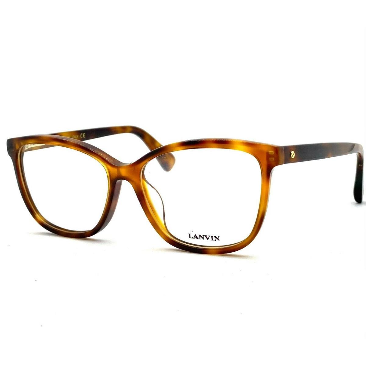 Lanvin VLN748M-06ZG-53 Havana Eyeglasses