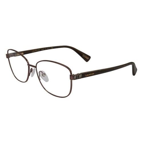 Lanvin VLN090S-0L26-53 Brown Eyeglasses