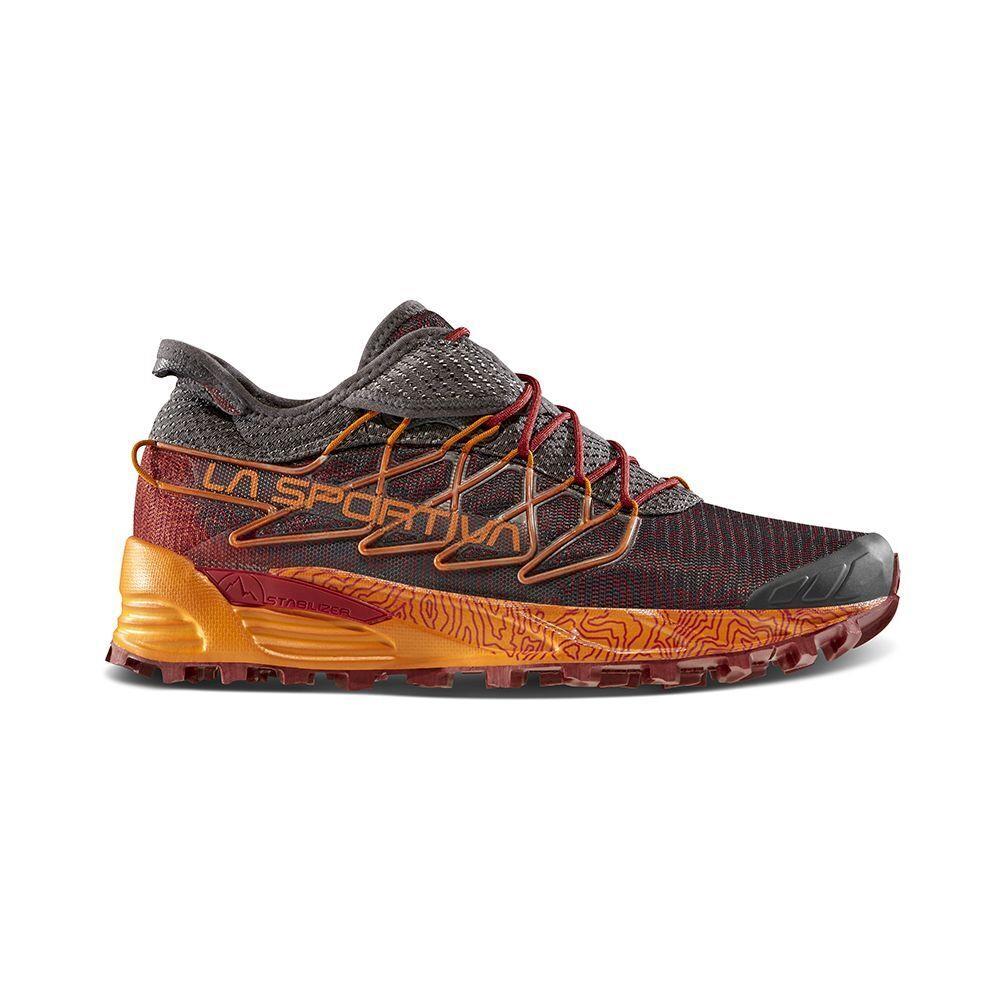 La Sportiva Mutant Men`s Trail Running Shoes Carbon/hawaiian Sun M44.5