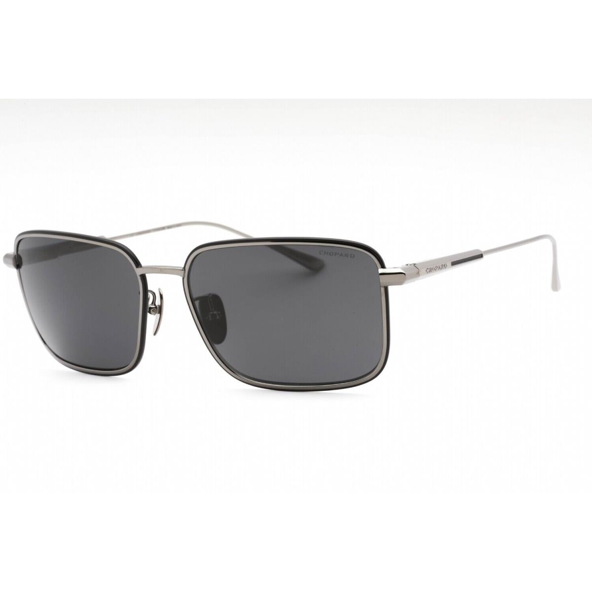 Chopard SCHF84M-K56P Shiny Ruthenium Silver Sunglasses