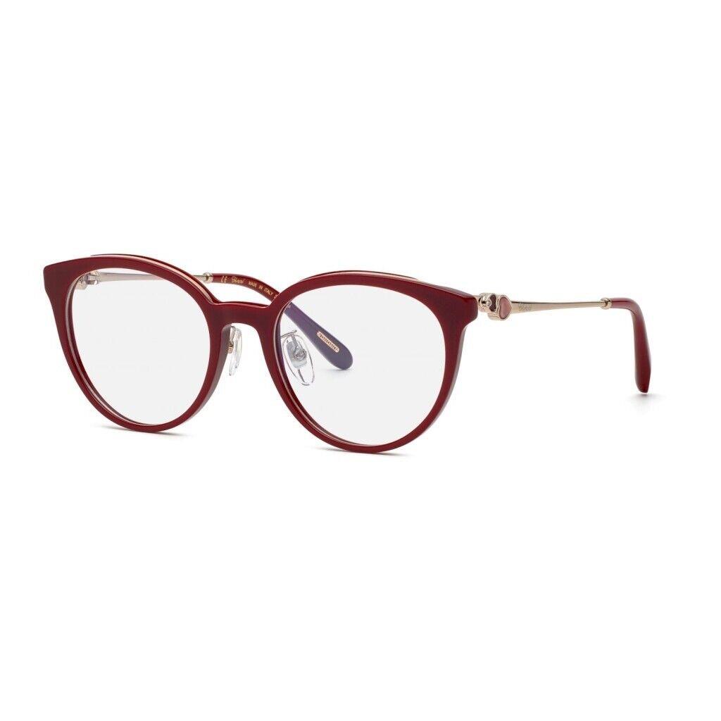 Chopard Burgundi Oval Ladies Eyeglasses VCH331S 09FH 53mm