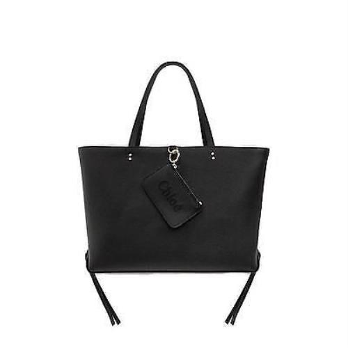 Chloe Handbag Sz Large Sense Calfsk Tote Bag Black