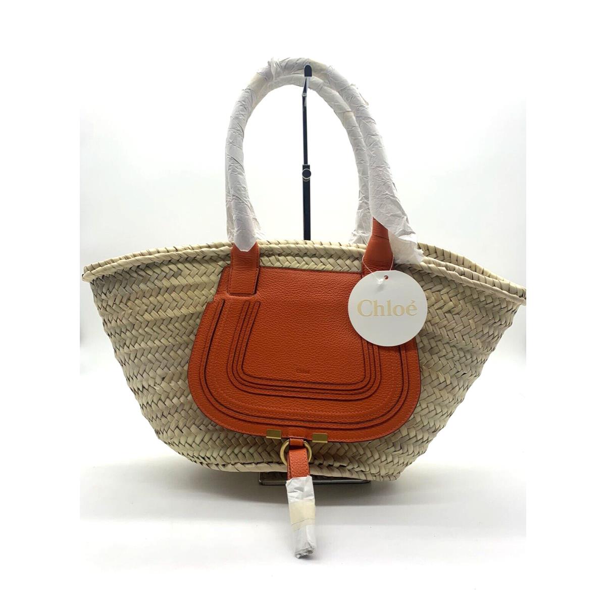 Chloé Chlo Medium Marcie Woven Raffia Tote