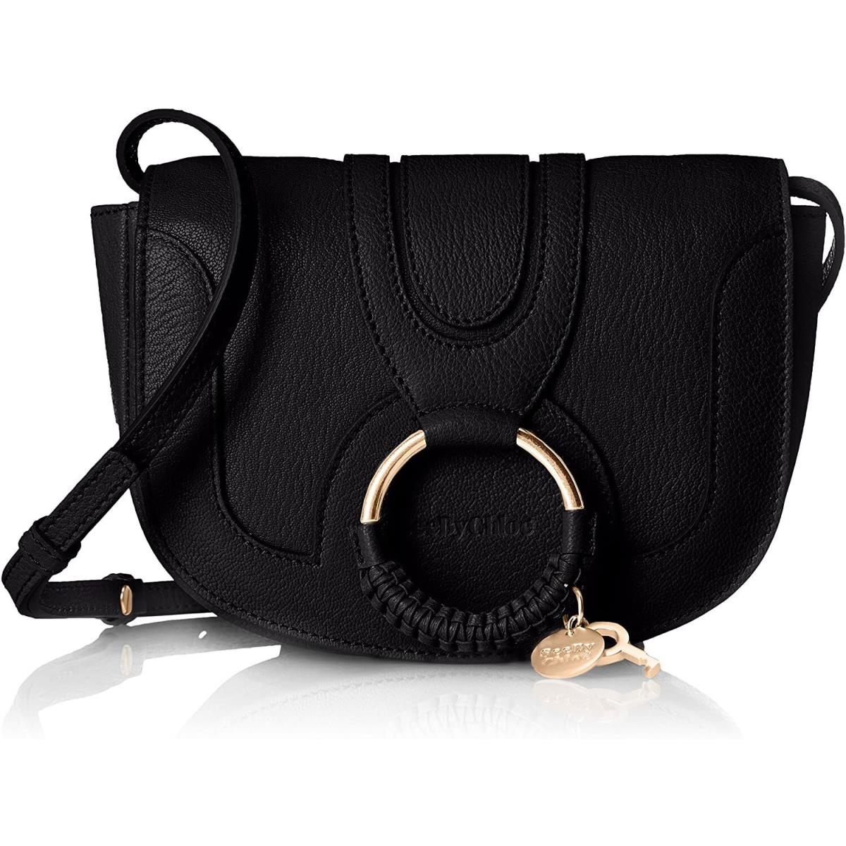 See by Chloe Women`s Hana Small Saddle Bag Black