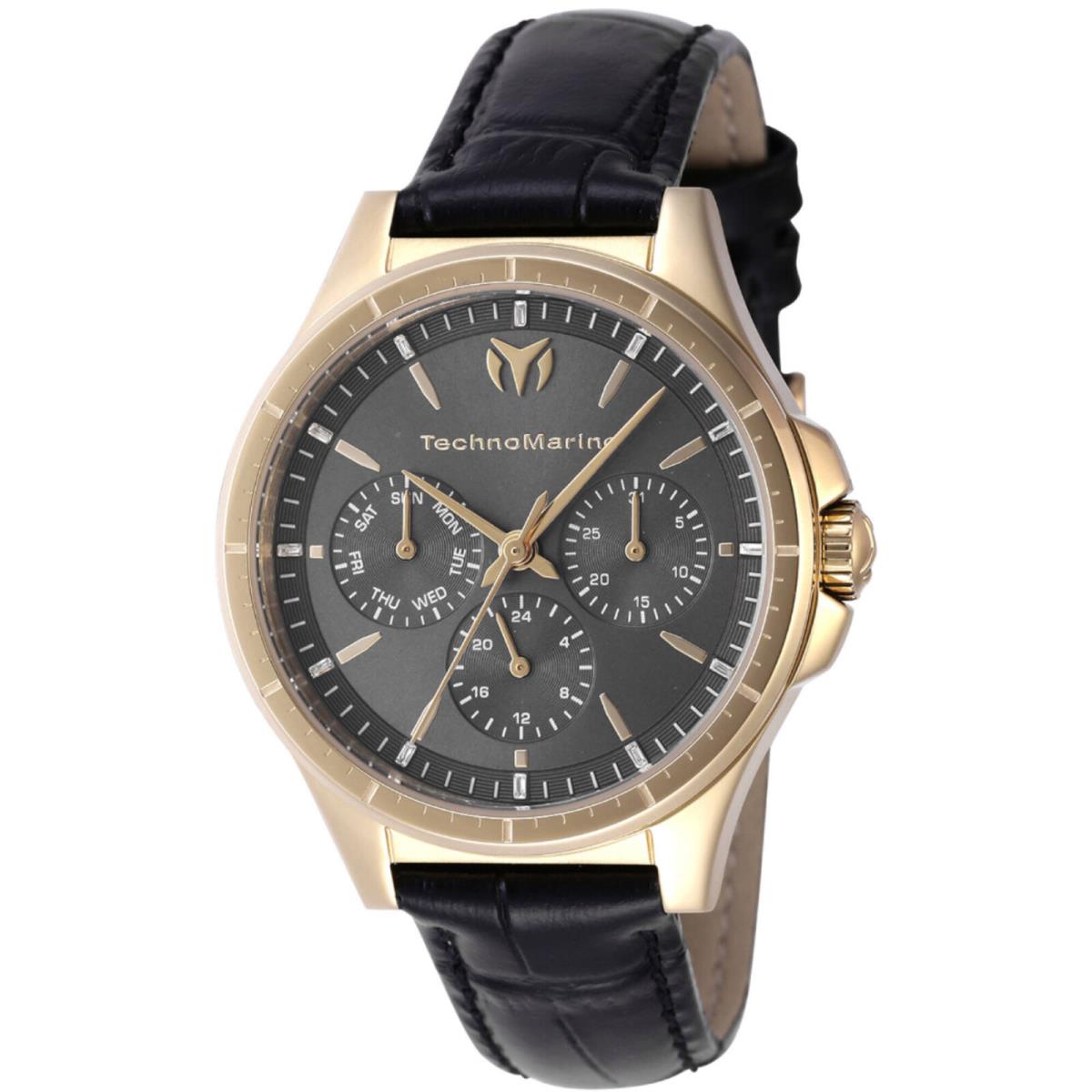 Technomarine Moonsun Quartz Charcoal Dial Unisex Watch TM-822059