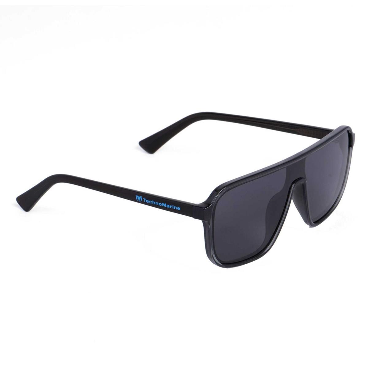 Technomarine Unisex Sunglasses Polarized Grey Lens Black TR90 Frame TMEW009-02