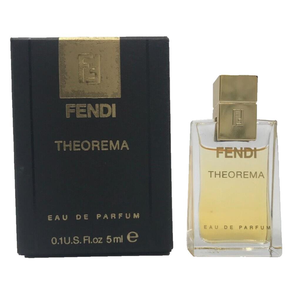 Theorema BY Fendi Eau DE Parfum 0.1 OZ Vintage