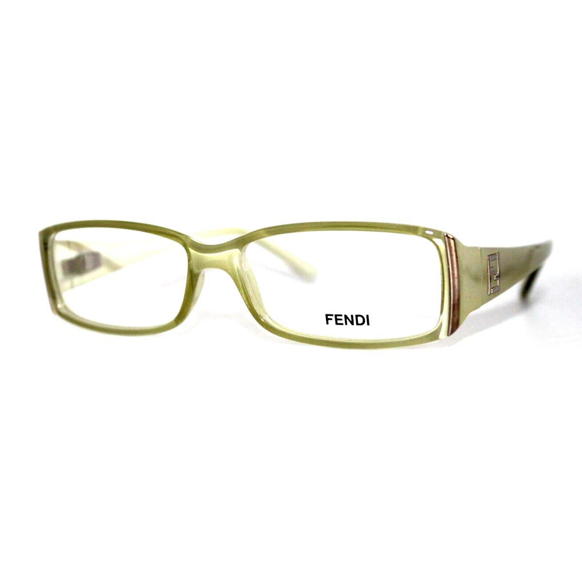 Fendi F862 337 Olive Green Eyeglasses Frames 51-14-130MM W/case