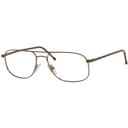 Fendi Elasta EL 7020 Pilot Square Eyeglasses 09HM Brown 54mm