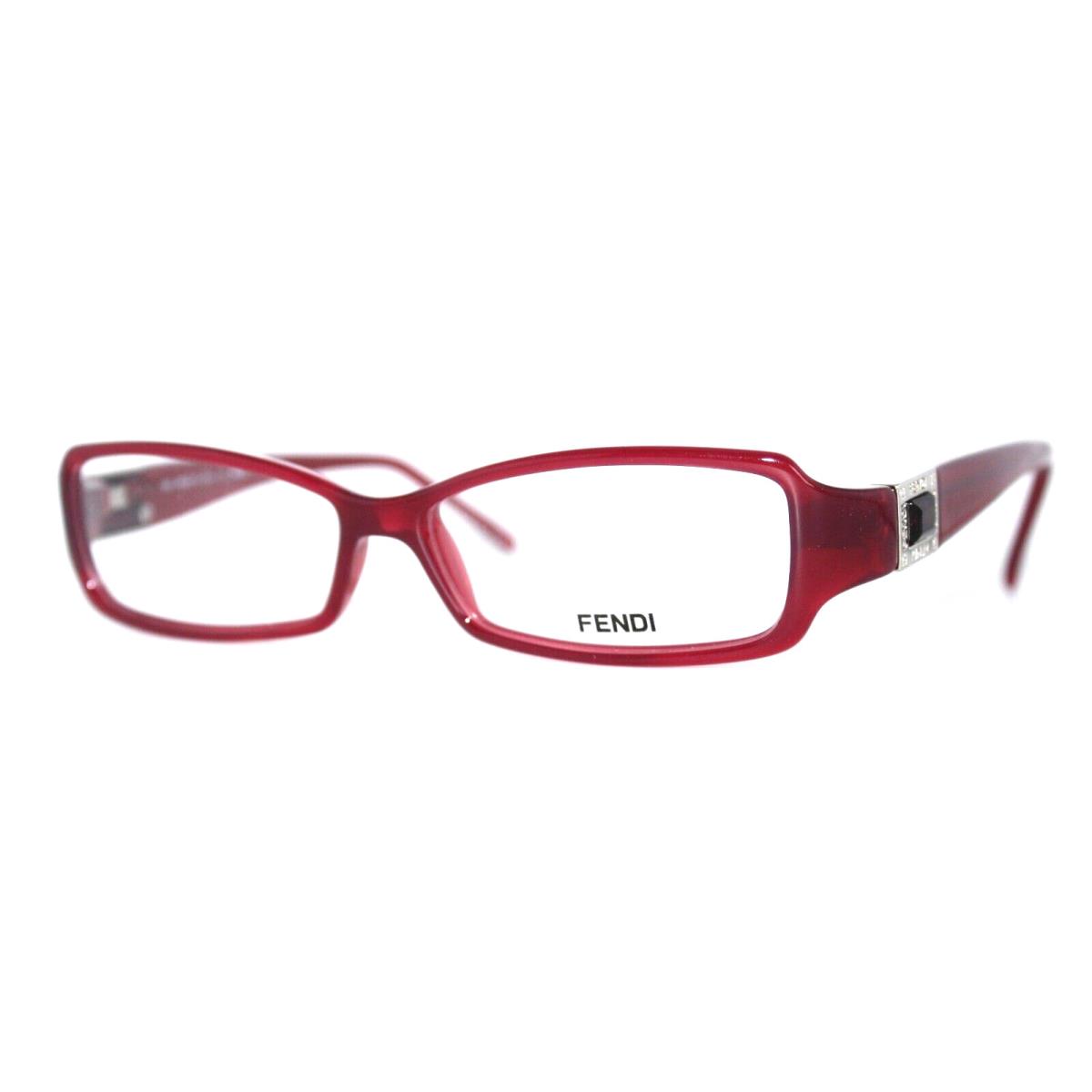 Fendi F886R 639 Bordeaux Eyeglasses Frames 53-13-135MM W/case - Frame: Red