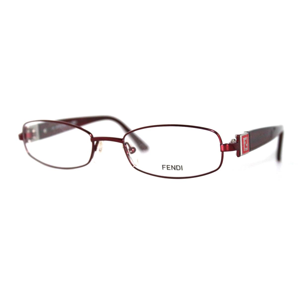 Fendi F905 519 Burgundy Eyeglasses Frames 52-19-130MM W/case - Frame: Burgundy