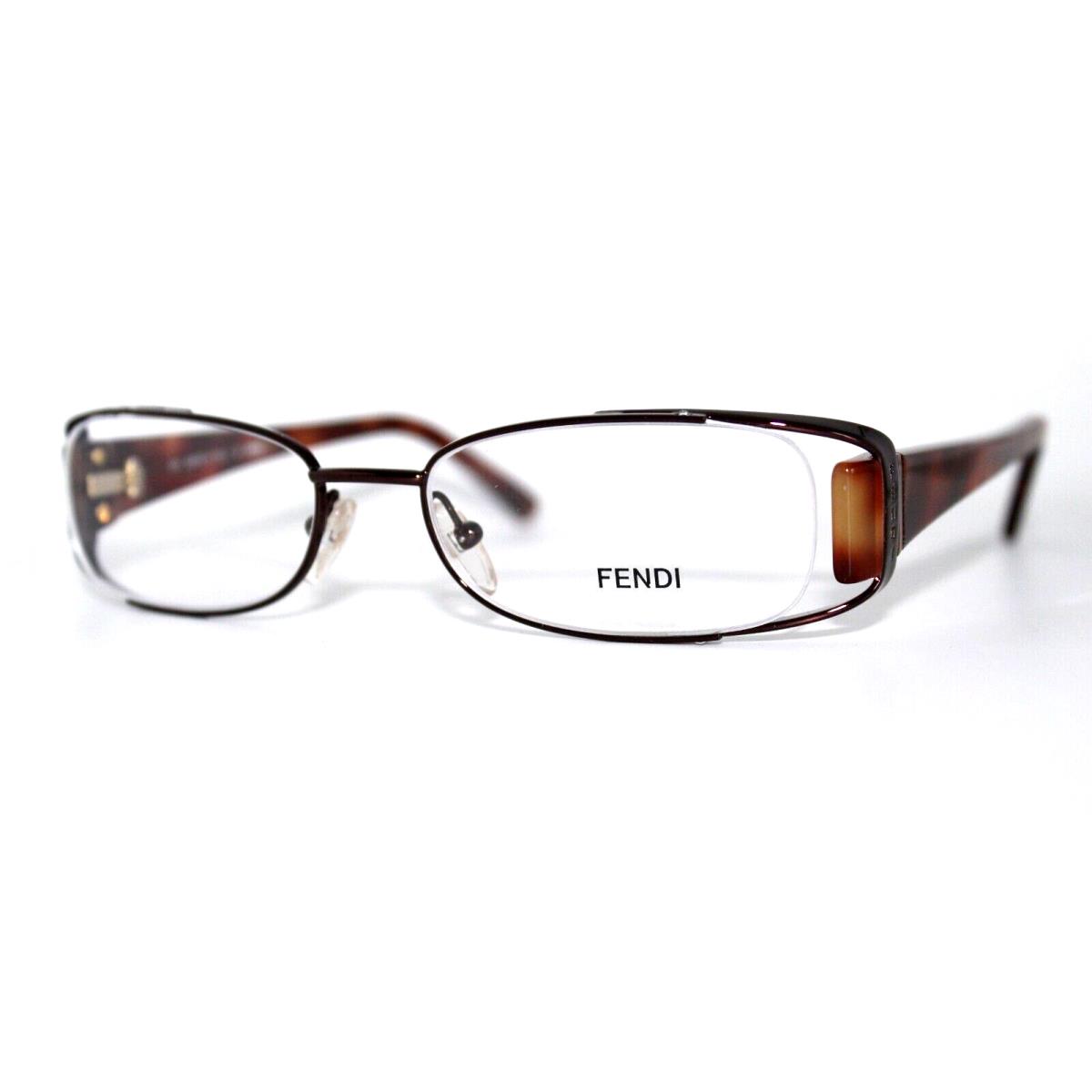 Fendi F764 700 Bronze Havana Eyeglasses Frames 52-17-135MM W/case