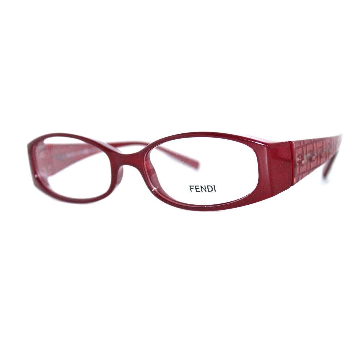 Fendi F626 615 Burgundy Eyeglasses Frames 50-16-135MM W/case